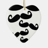 Fliegenschnurrbart Keramikornament (Rechts)