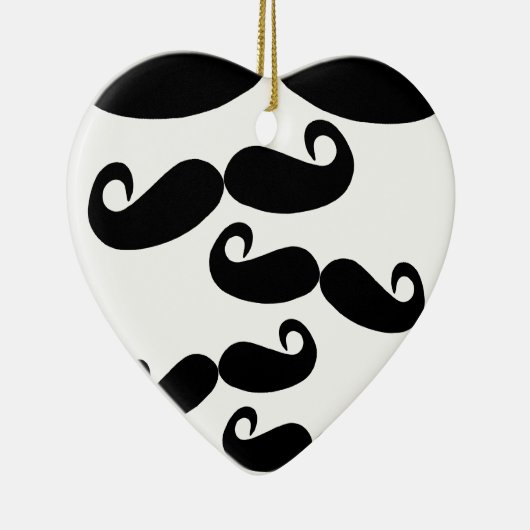 Fliegenschnurrbart Keramikornament (Rechts)