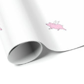 Fliegenschwein-Geschenkverpackung Geschenkpapier (Rolleneckpunkt)