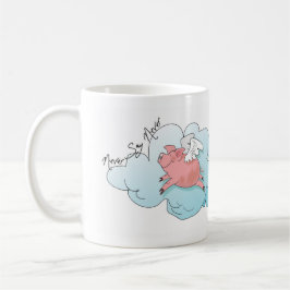 Fliegenschwein-Kaffee-Tasse Kaffeetasse