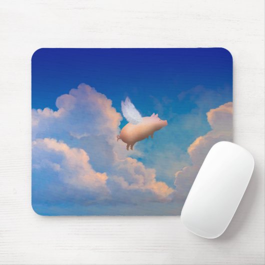 Fliegenschwein mousepad (Mit Mouse)