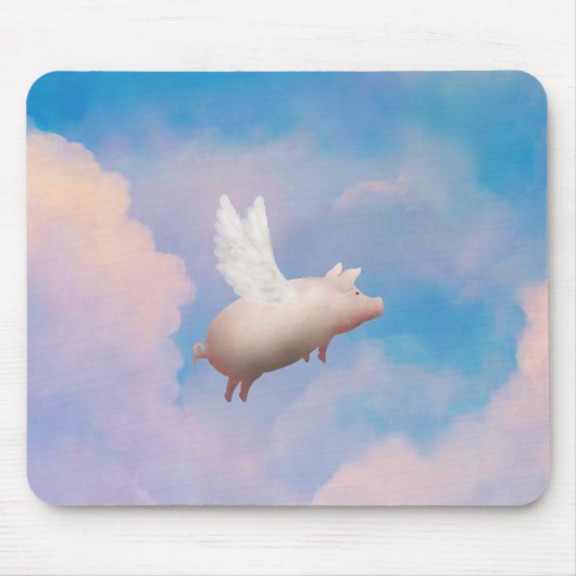 Fliegenschwein mousepad (Vorne)