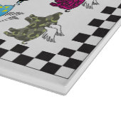 Fliegenschwein-Schneidebrett Schneidebrett (Ecke)