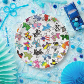 Fliegenschweine auf einem Pappteller (Party)