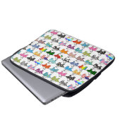 Fliegenschweinhülse Laptopschutzhülle (Vorne Knopf)