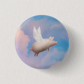Fliegenschweinknopf Button (Vorderseite)
