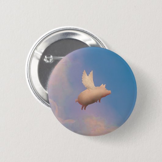 Fliegenschweinknopf Button (Vorne & Hinten)