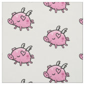 Fliegenschweinmuster Stoff (Muster)