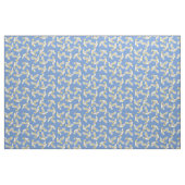 Fliegenzitronengelbes Cockatoo-Papageien-Gewebe Stoff (Fat Quarter (45,7 x 55,9 cm))