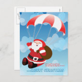 Flieger Feiertagspostkarte (Vorne/Hinten)