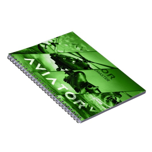 Flieger-Flugzeuge Notizblock (Rechte Seite)