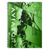 Flieger-Flugzeuge Notizblock (Vorderseite)