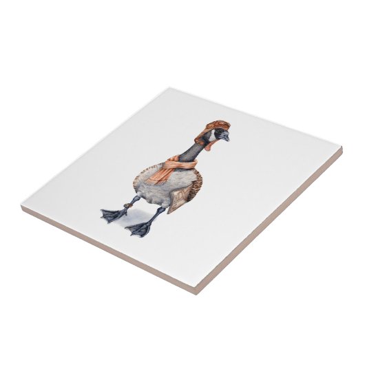 Flieger-Gans Fliese (Seite)