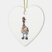 Flieger-Gans Keramikornament (Links)