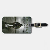 Flieger-Jagdflieger Gepäckanhänger (Vorderseite horizontal)