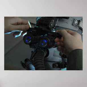 Flieger justiert das eyespan poster