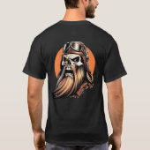 Flieger-Schädel T-Shirt (Rückseite)
