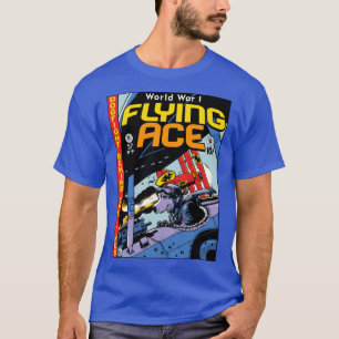 Fliegerass aus dem ersten Weltkrieg Retro-Junge T-Shirt