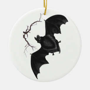 Fliegerboote, traditionelle Gotik, toter Baum, Nat Keramik Ornament