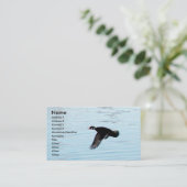 Fliegerente Visitenkarte (Stehend Vorderseite)