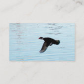 Fliegerente Visitenkarte (Rückseite)