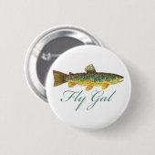 Fliegerfrauen Button (Vorne & Hinten)
