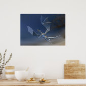 Fliegerglas Dragon Fantasy Poster (Küche)