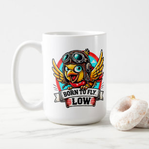 Fliegerhuhn Kaffeetasse
