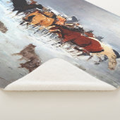 Fliegerhühner Wolf Pack Attackierende Pferde Rusti Sherpadecke (3/4)