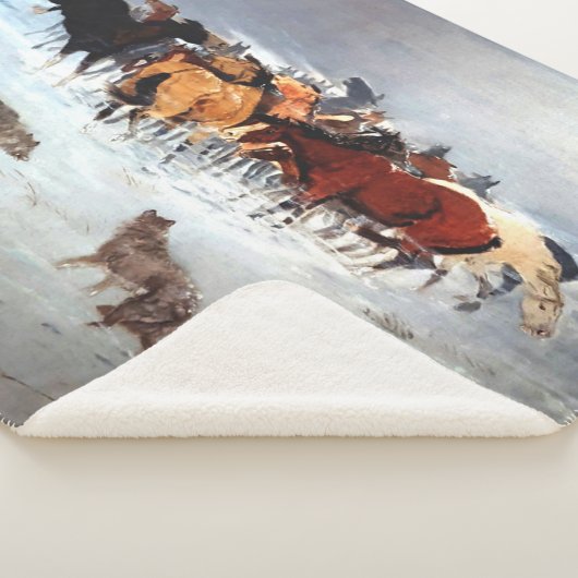 Fliegerhühner Wolf Pack Attackierende Pferde Rusti Sherpadecke (3/4)