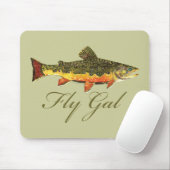 Fliegerinnen Mousepad (Mit Mouse)