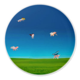 Fliegerknoten Keramikknauf