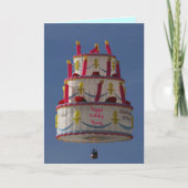 Fliegerkuchen Karte (Vorderseite)