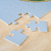 Fliegertaube und Wolken Puzzle (Seite)