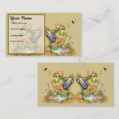 FliegeSwatter Visitenkarte (Vorne/Hinten)