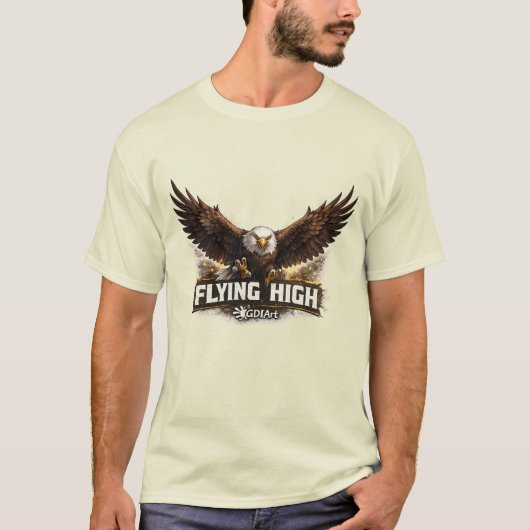 FLIEGT HOCH T-Shirt (Vorderseite)