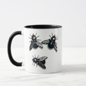 Fliegt Kaffee-Tasse Tasse (Links)