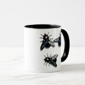 Fliegt Kaffee-Tasse Tasse (VorderseiteRechts)