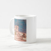 Fliehendes Children, 1930 Kaffeetasse (Vorderseite Links)