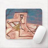 Fliehendes Children, 1930 Mousepad (Mit Mouse)