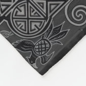 Fliesblanket Fleecedecke (Ecke)