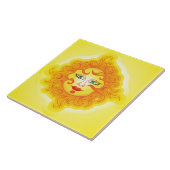 Fliese abstrakter Sun (Seite)