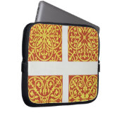 Fliese des 13. Jahrhundertsentwirft, Illustration Laptopschutzhülle (Vorne Rechts)