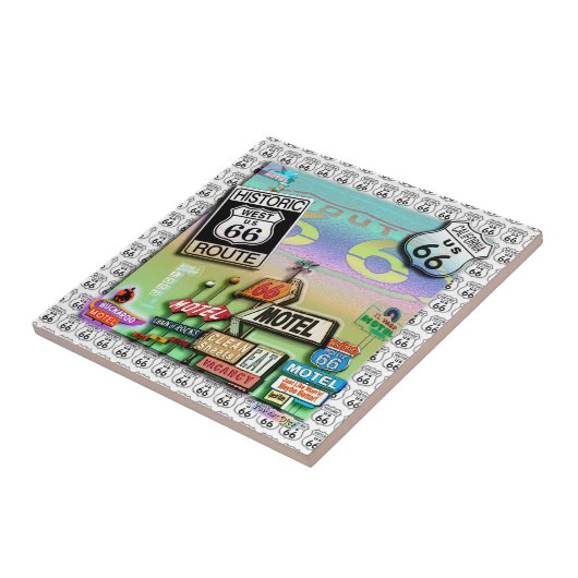 Fliese des Weg-66 (Seite)