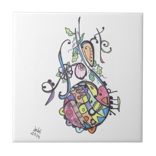 Fliese: Dynamik Fliese (Vorderseite)