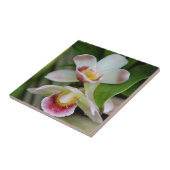 Fliese - fächerförmige Orchidee (Seite)