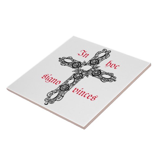 Fliese in hoc signo vinces (Seite)