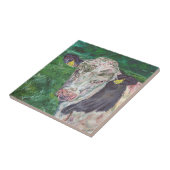 Fliese - irischer friesischer Stier (Seite)