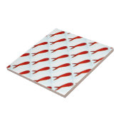 Fliese vieler diagonale Fische (Seite)