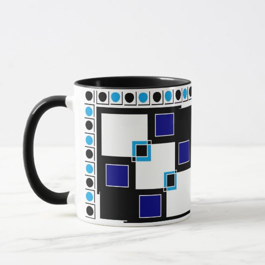 Fliese wie Entwurf Tasse (Links)